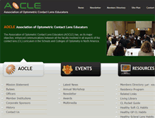 Tablet Screenshot of aocle.org